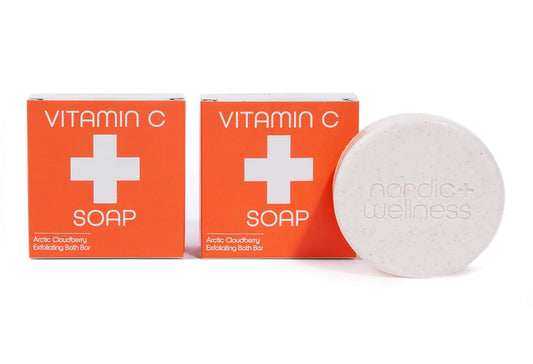 Kalastyle Nordic+Wellness Vitamin C Soap Duo with Arctic Cloudberry - Pack of 2