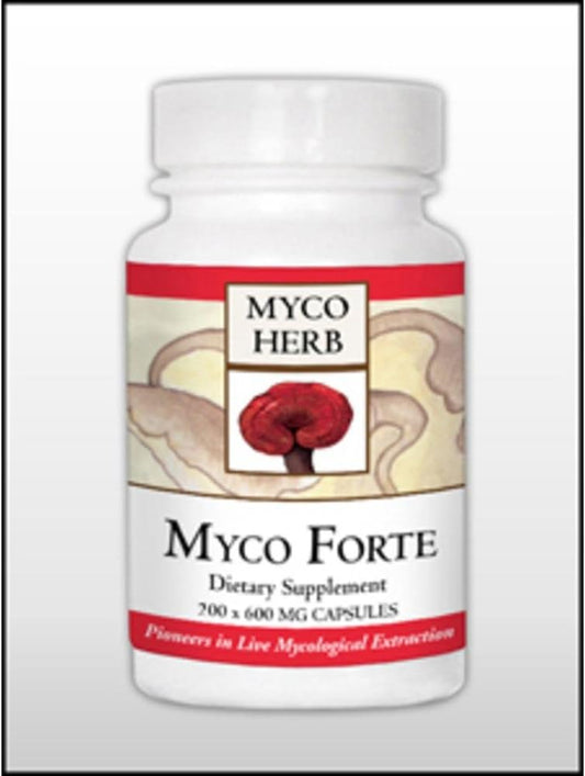 Kan Myco-Forte MycoHerb Supplement - 200 Vegetarian Capsules