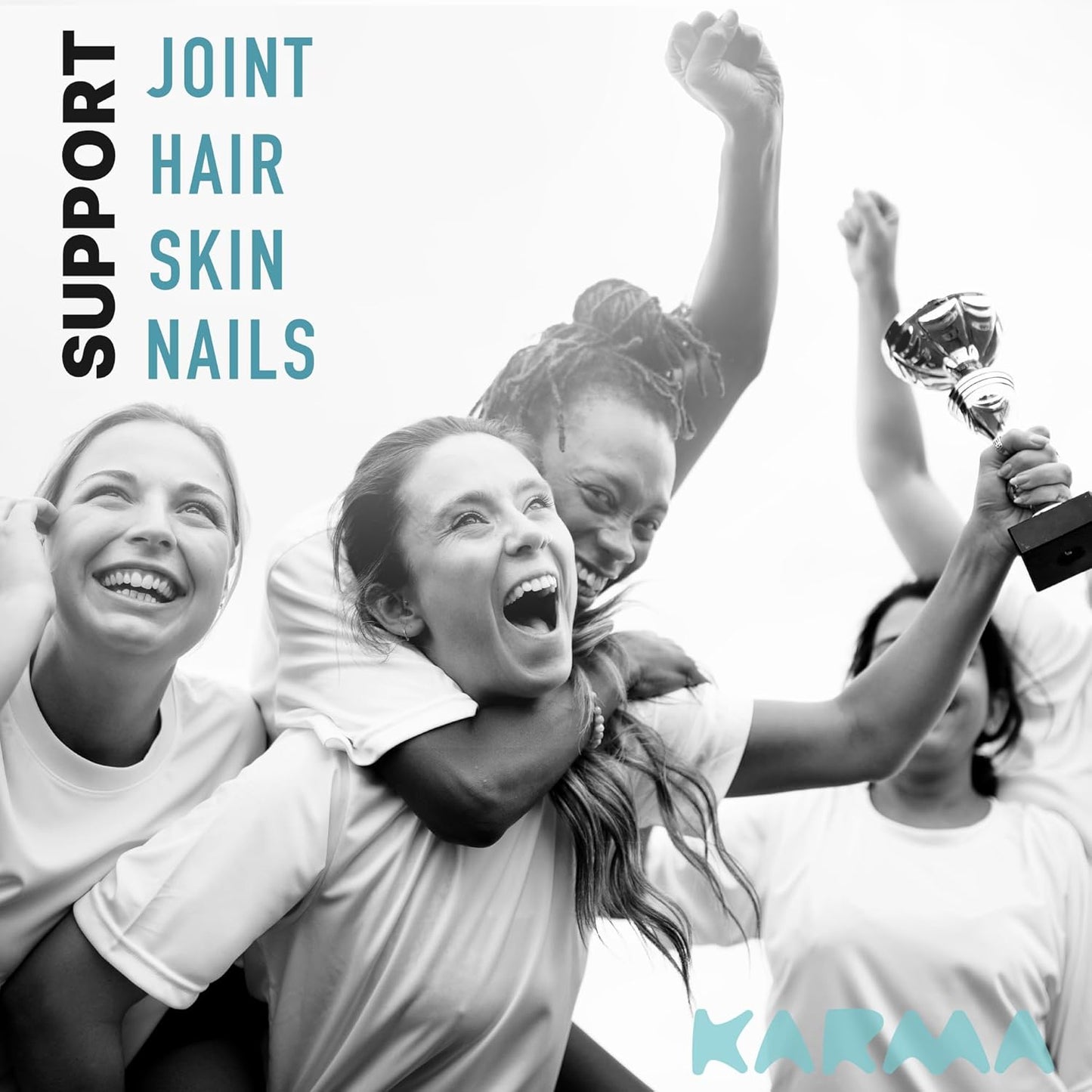 Karma Nutrition Collagen Peptides - Joint Support & Beauty Supplement for Skin, Hair, and Nails