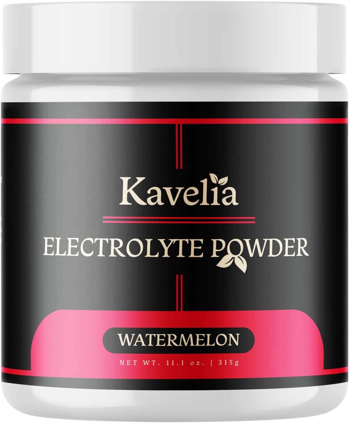 Kavelia Ultra Premium Electrolyte Powder for Keto Diet - Rich in Essential Minerals and Vitamins (Regular, Watermelon Flavor)