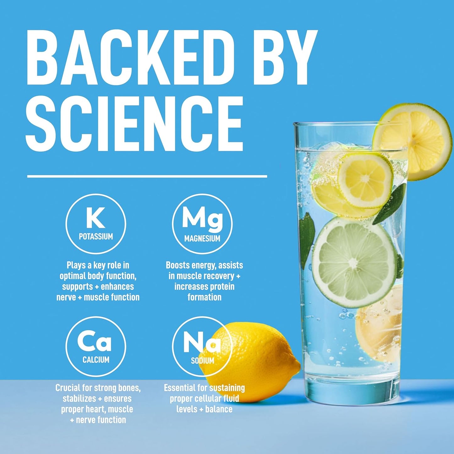 Keppi Keto Electrolytes Powder - Sugar-Free Hydration & Recovery Blend - USA-Made in Raspberry Lemonade, Blueberry Pomegranate, & Lemon Lime Flavors