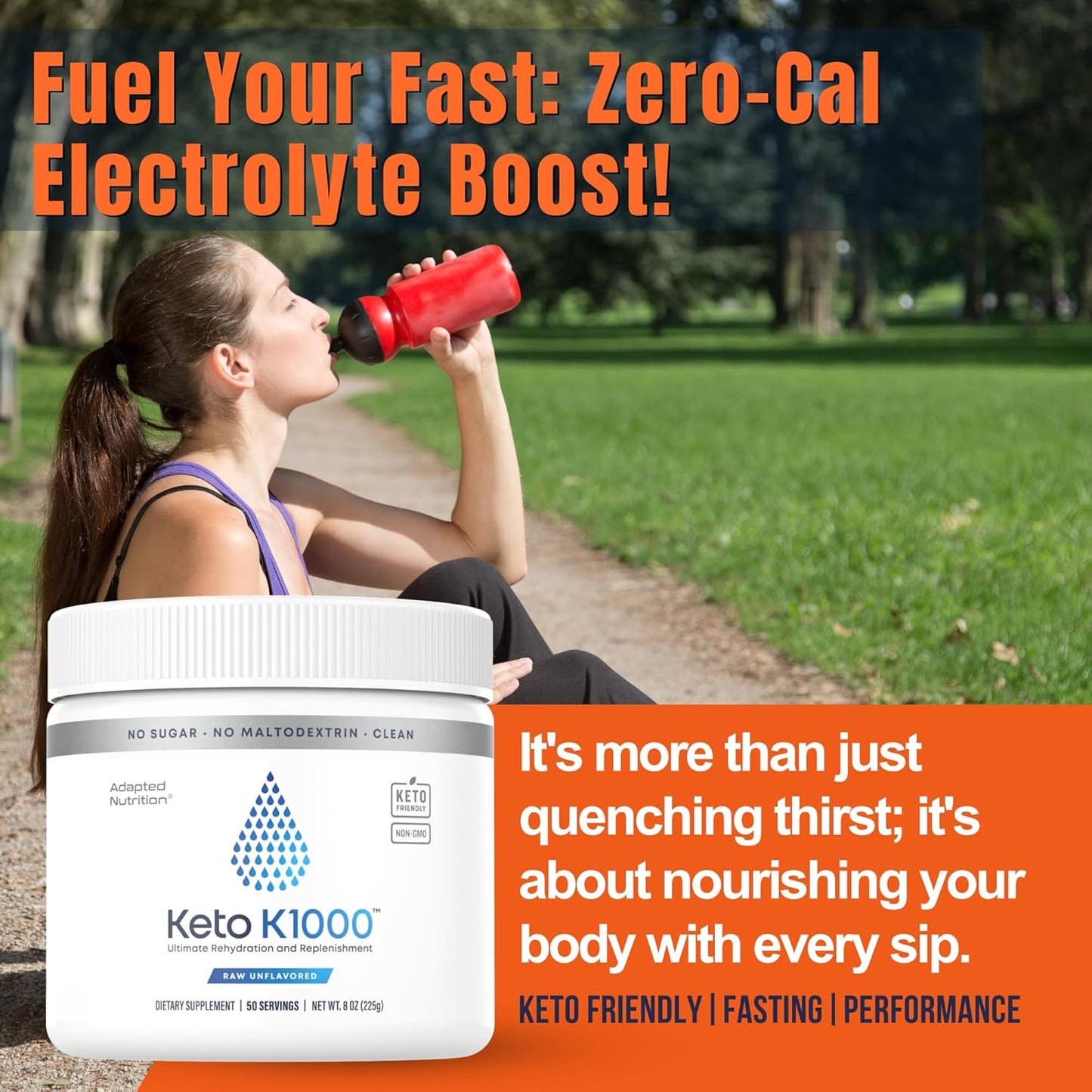 Keto Electrolyte Bundle: Hi-Lyte K1000 Powder + Keto S1000 Packets for Hydration & Energy Boost