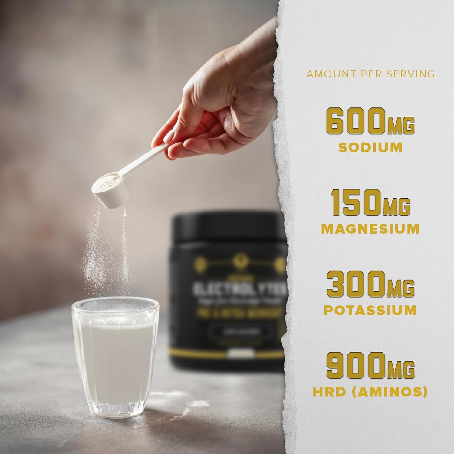 Keto Electrolytes Powder for Hydration and Endurance Boost - MMA Nutrition HRDWRK - 100 Servings, Sugar Free, Unflavored and Blue Razz Flavor - Electrolyte Supplement Set of 2