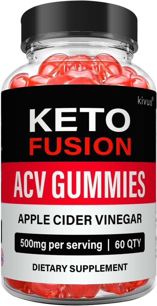 Keto Fusion ACV Gummies - Kivus Keto Fusion Gummies (60 Gummies)