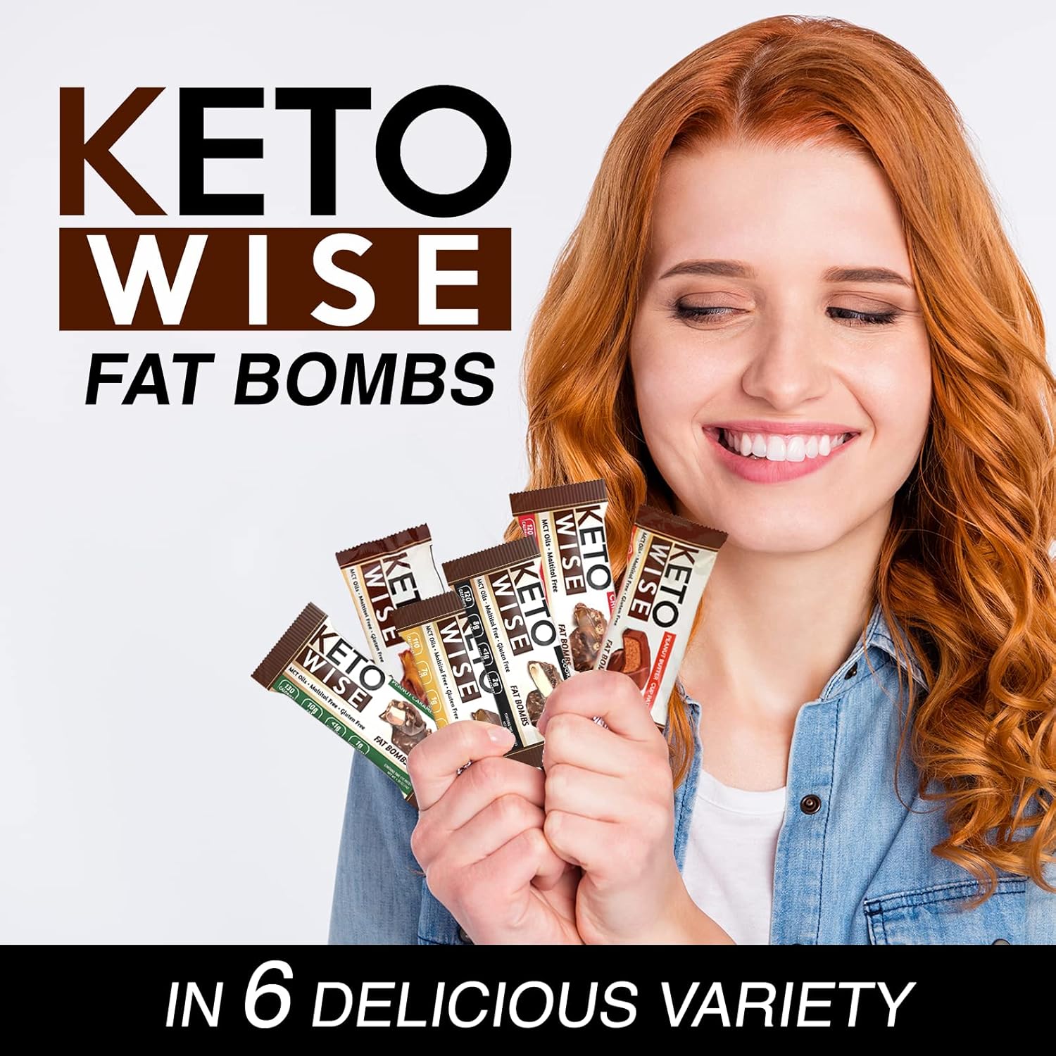 Keto Wise Cookies N Cream Fat Bombs - 16 Count Pack for Weight Loss Support