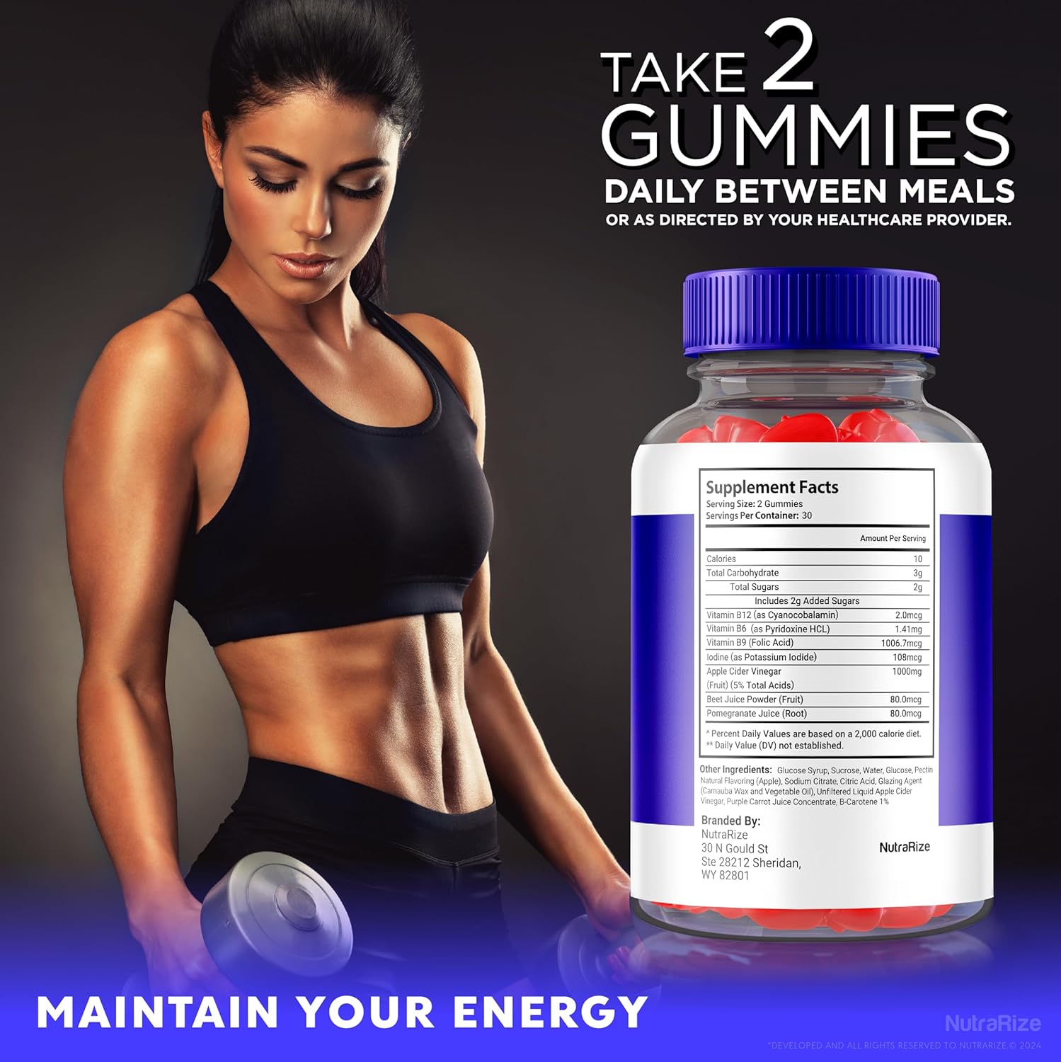 Ketobod Keto ACV Gummies - 1000MG Apple Cider Vinegar - Official Reviews - 60 Gummies