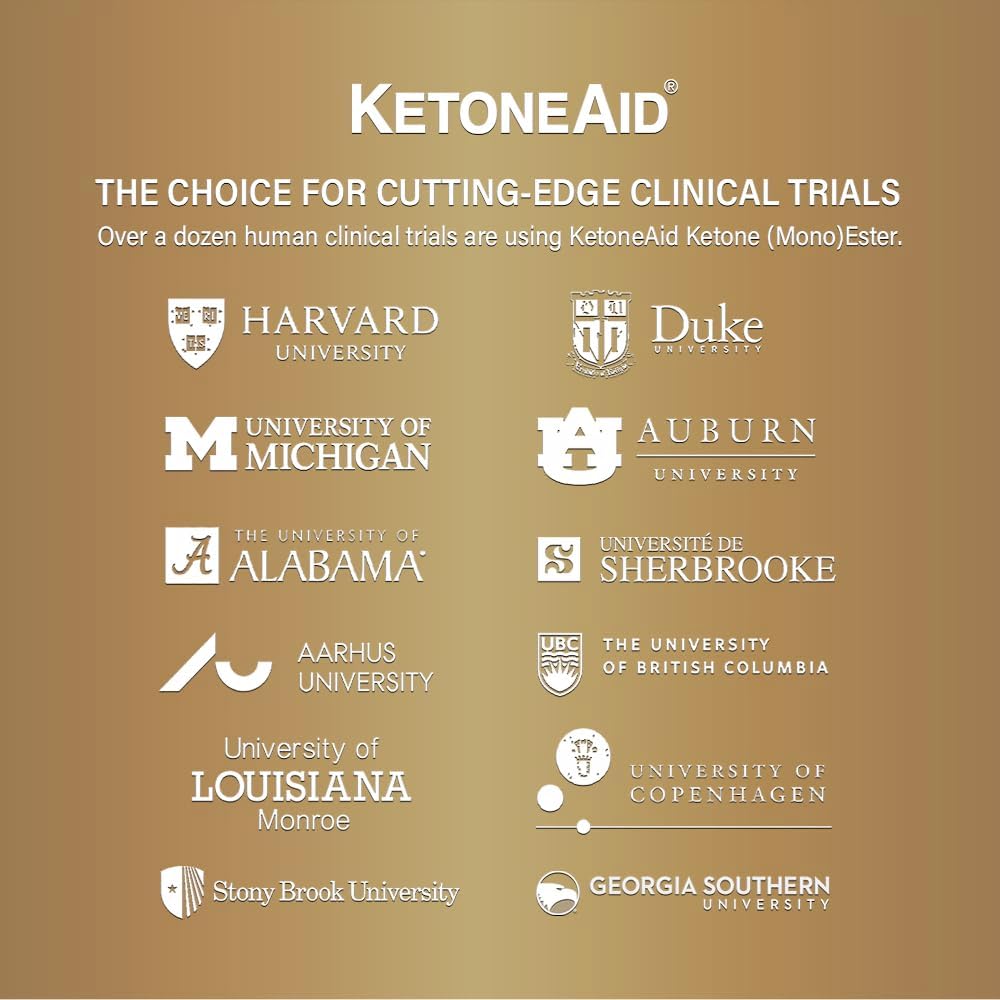 KetoneAid KE1 Ketone Ester Drink Shot | 60% D-BHB Ester, 40% Reduced Salt | No Sugar, No Caffeine | Ready to Drink | 2 Servings | 1 Bottle