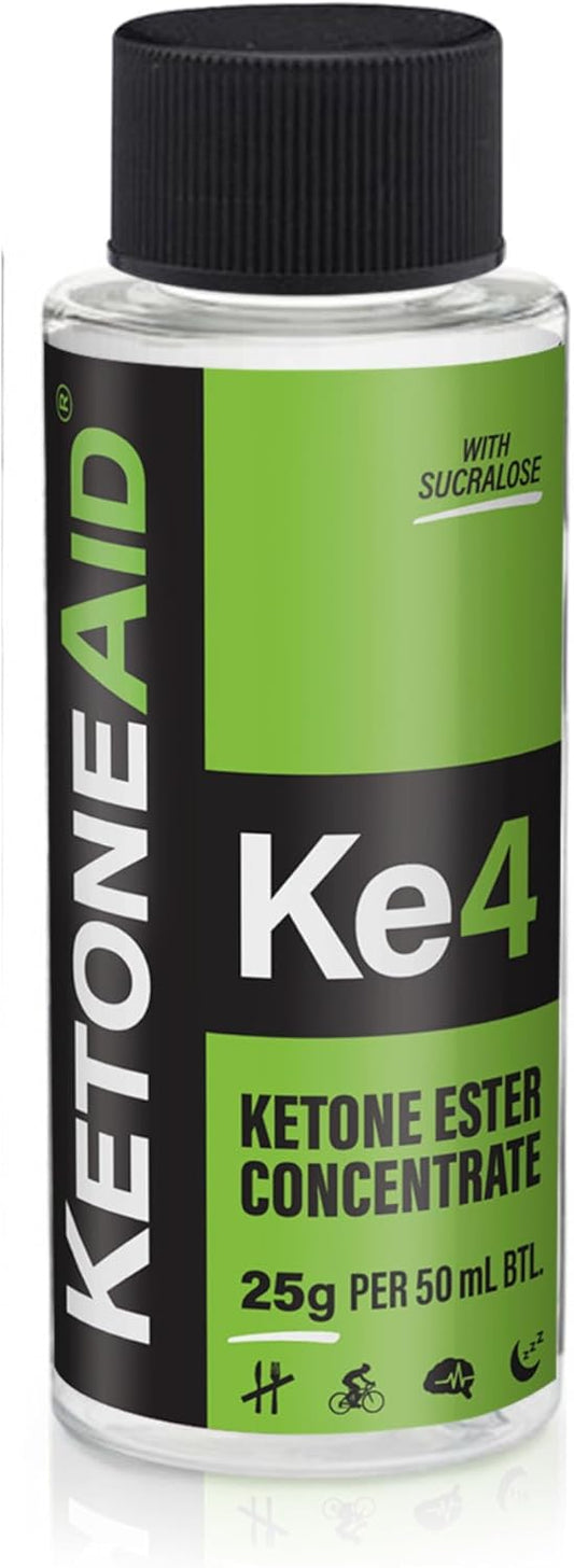 KetoneAid Ke4 Pro Drink with Sucralose - 10 Servings, 1 Count