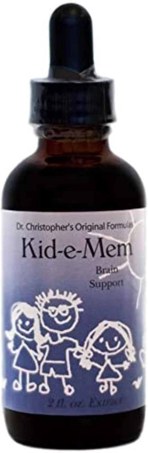 Kid-e-Mem Extract by Dr. Christopher - 2 oz. - Herbal Memory Support Formula