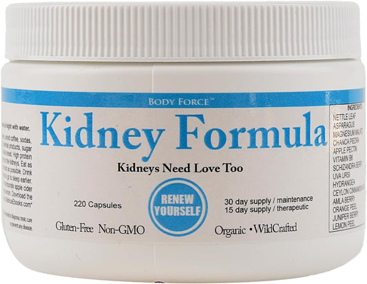 Kidney Health Capsules with Nettle Leaf, Asparagus & Chanca Piedra - Boost Energy, Improve Hair & Nails, Support Urinary Health