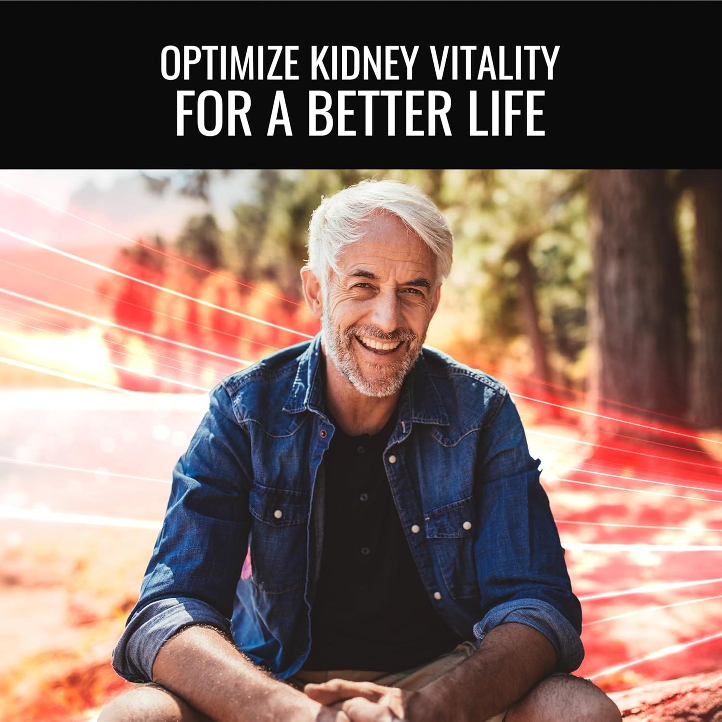 Kidney Support Supplement with Cranberry Extract & Astragalus Root - Urinary Tract & Bladder Health - 60 Capsules