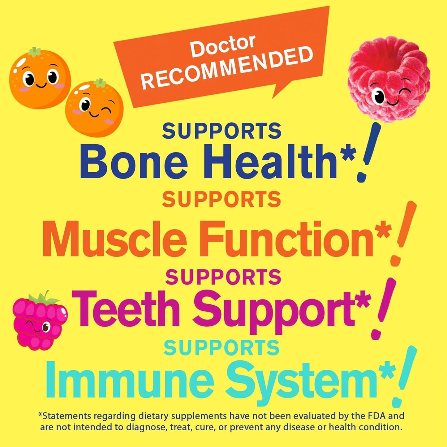 Kids B Complex with Calcium and Vitamin D3 Gummies Bundle - Delicious and Nutritious Vitamin Supplement for Children, Gluten and GMO Free