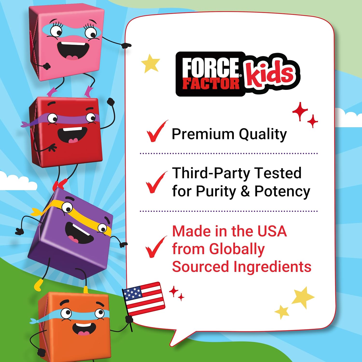 Kids Immune Support Superfood Chews with Vitamins C & D, Antioxidants from Fruits & Veggies, 60 Soft Chews