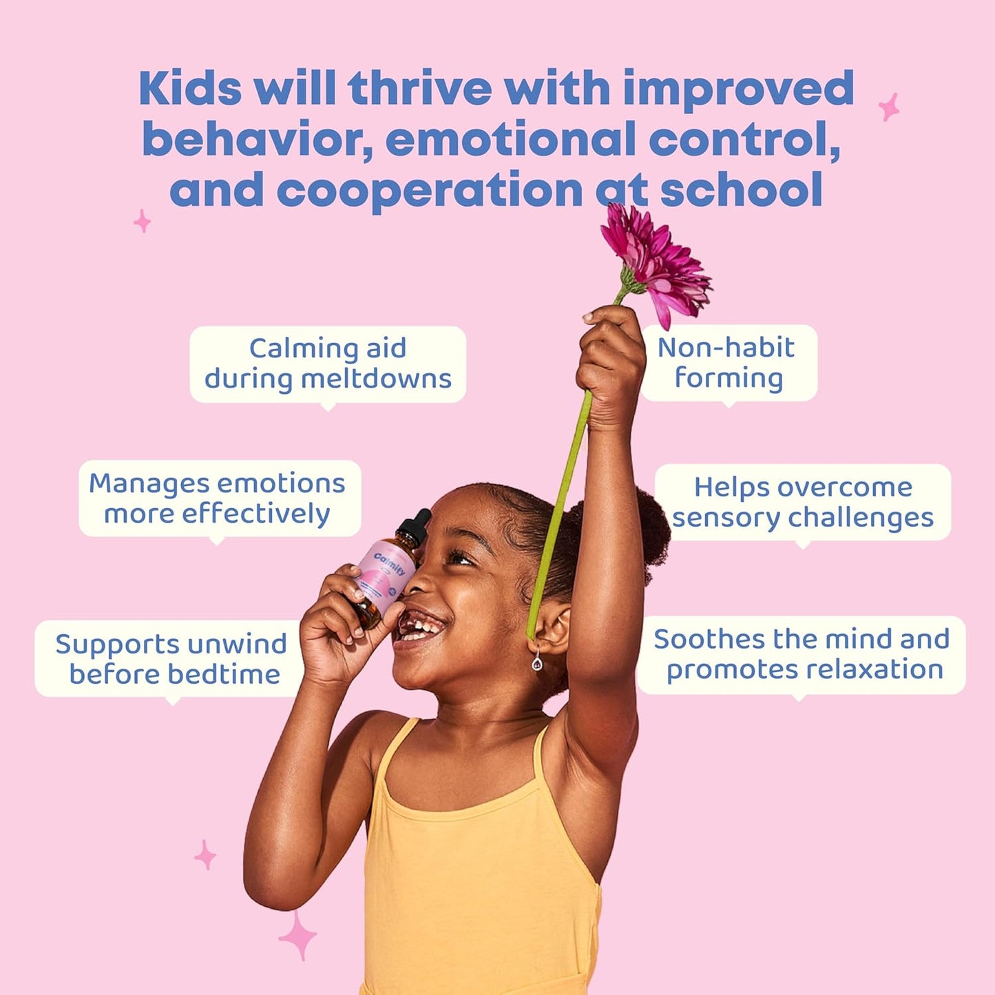 Kids Liquid Multivitamin with Magnesium Citrate Drops by JoySpring - Essential Nutrients for Children's Health