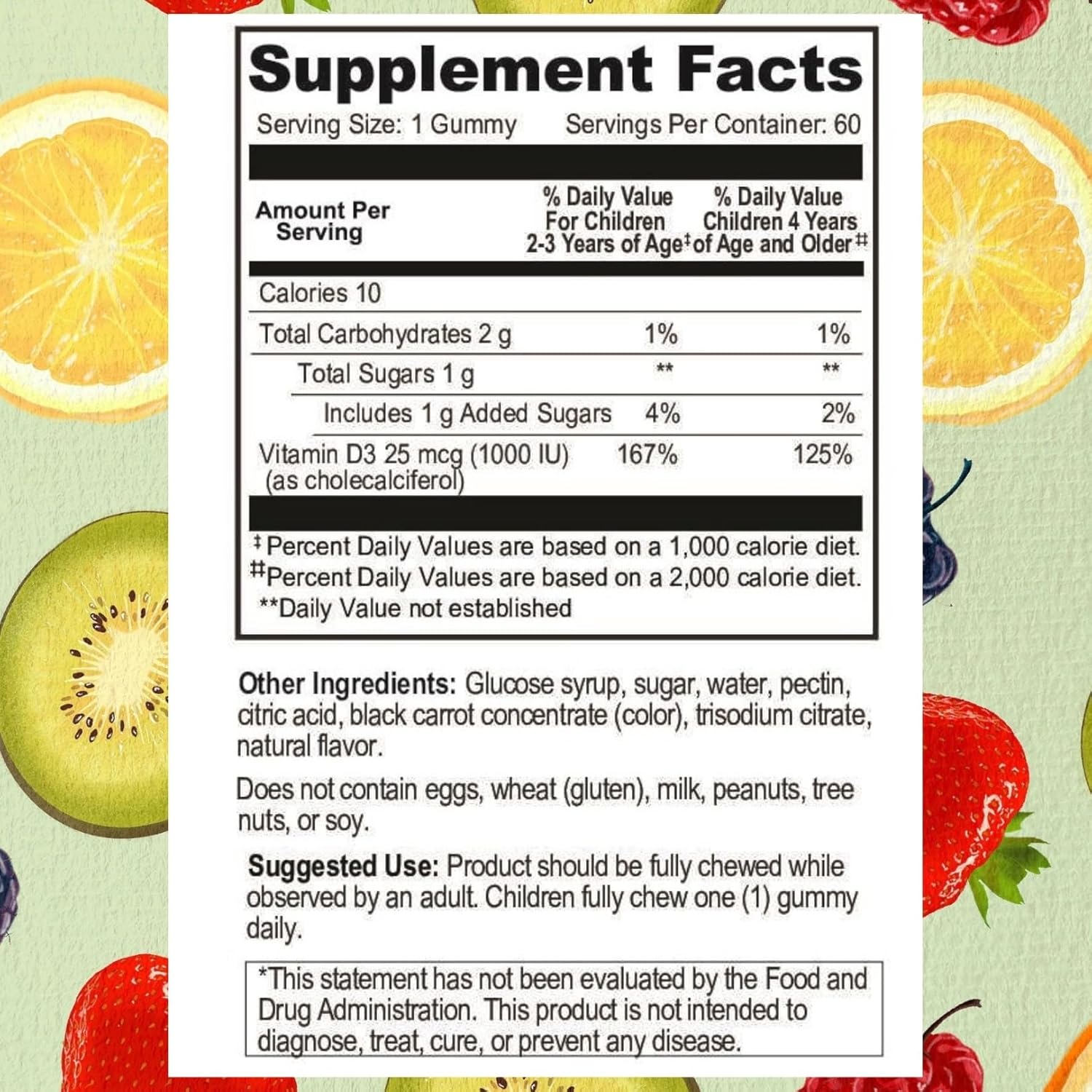 Kids Multivitamin, Vitamin D, & Vitamin C Gummies Bundle - Vegetarian, Kosher, Halal, Gluten-Free, Non-GMO - 3 Bottles by Go Healthy Natural
