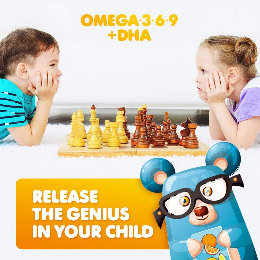 Kids' Omega 3 and Multivitamin Gummies by DR. MORITZ - Essential Nutrients for Children's Health