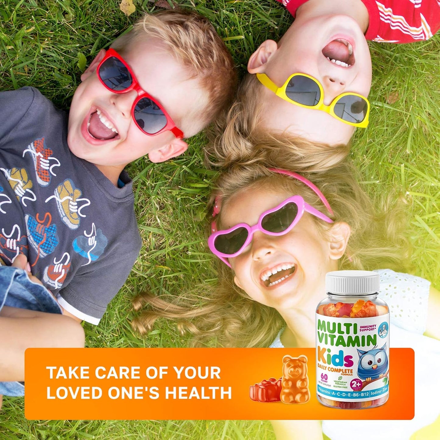 Kids' Omega 3 and Multivitamin Gummies by DR. MORITZ - Essential Nutrients for Children's Health