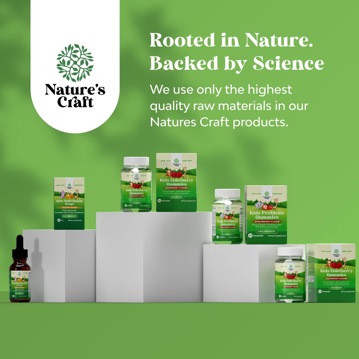 Kids Probiotic Gummies for Immune Support and Digestive Health - Bacillus Subtilis Probiotic for Upset Stomach, Cleanse, and Colon Detox - Constipation Relief - Natures Craft