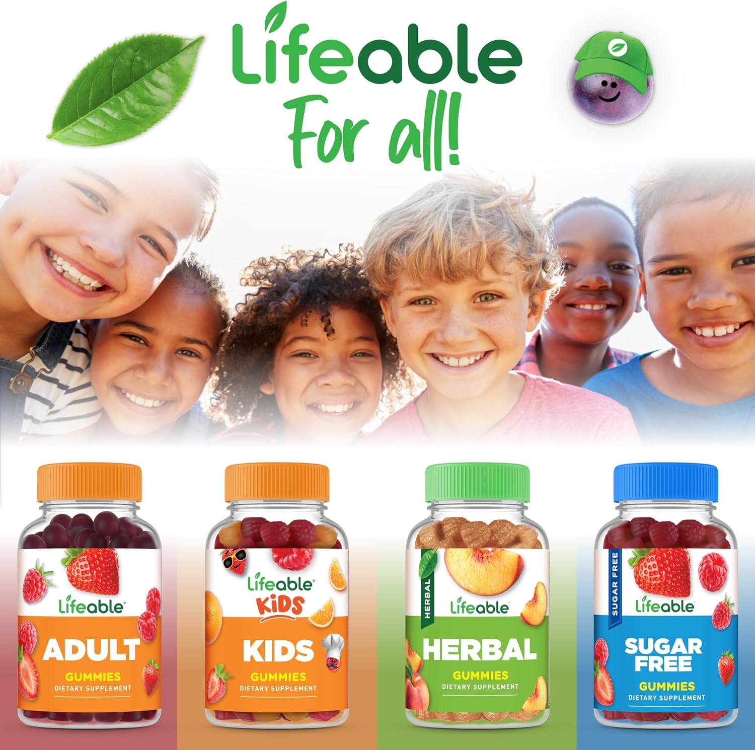 Kids Vitamin B12 Gummies | 1000 mcg | Sugar Free | Energy, Mood, and Metabolism Support | B12 Vitamins for Boys and Girls | 90 Gummies