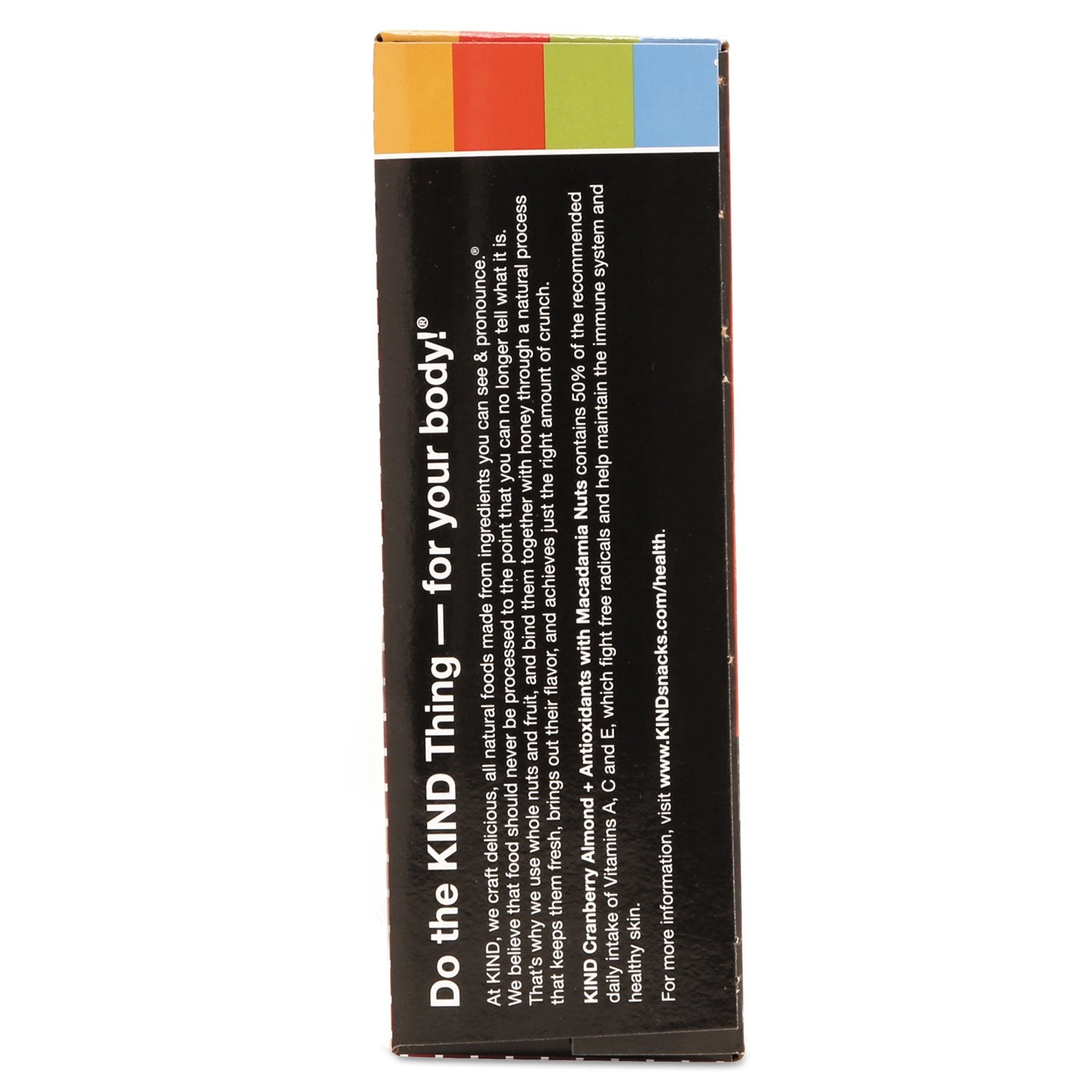 KIND 17211 Plus Nutrition Boost Bar, Cranberry Almond with Antioxidants, 1.4 oz, 12 Bars