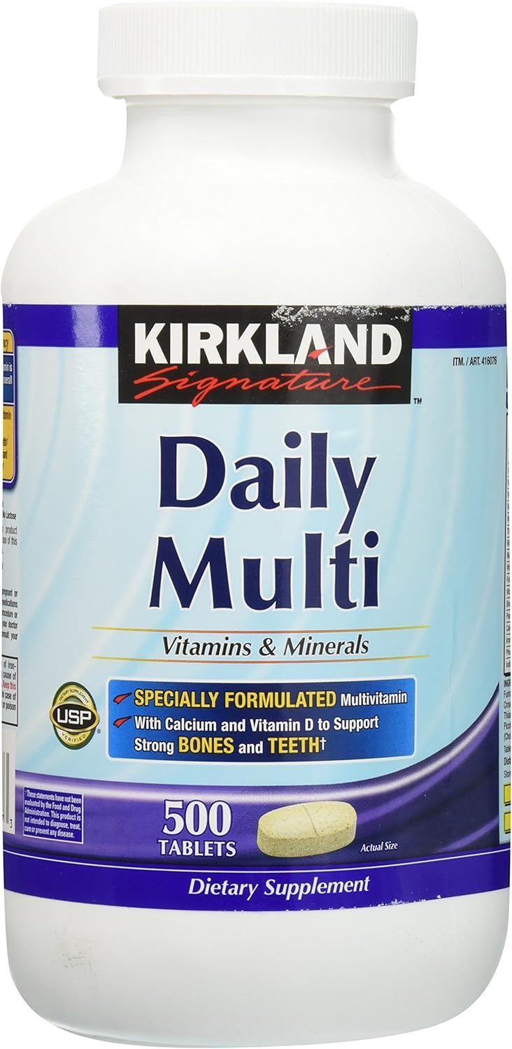 Kirkland Signature Daily Multi 1000 Tablets Value Pack