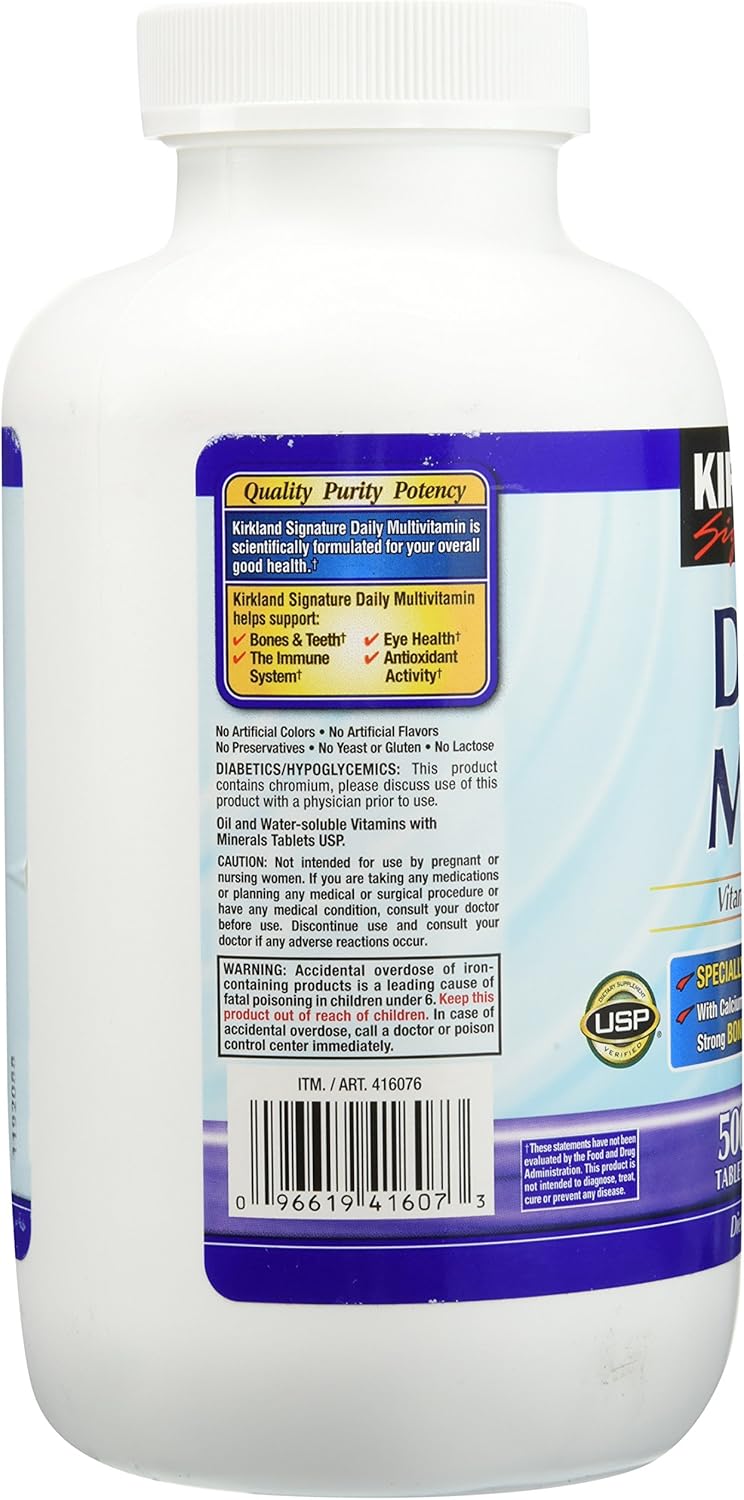 Kirkland Signature Daily Multi 1000 Tablets Value Pack