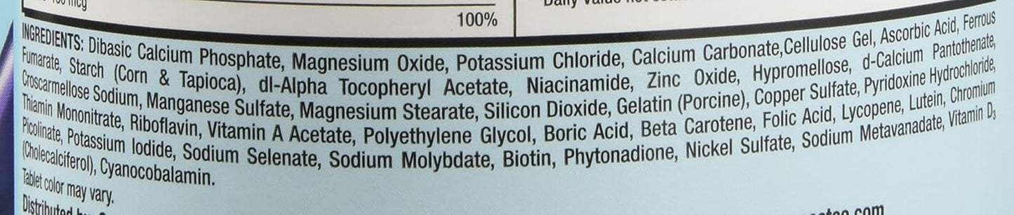 Kirkland Signature Daily Multi 1000 Tablets Value Pack