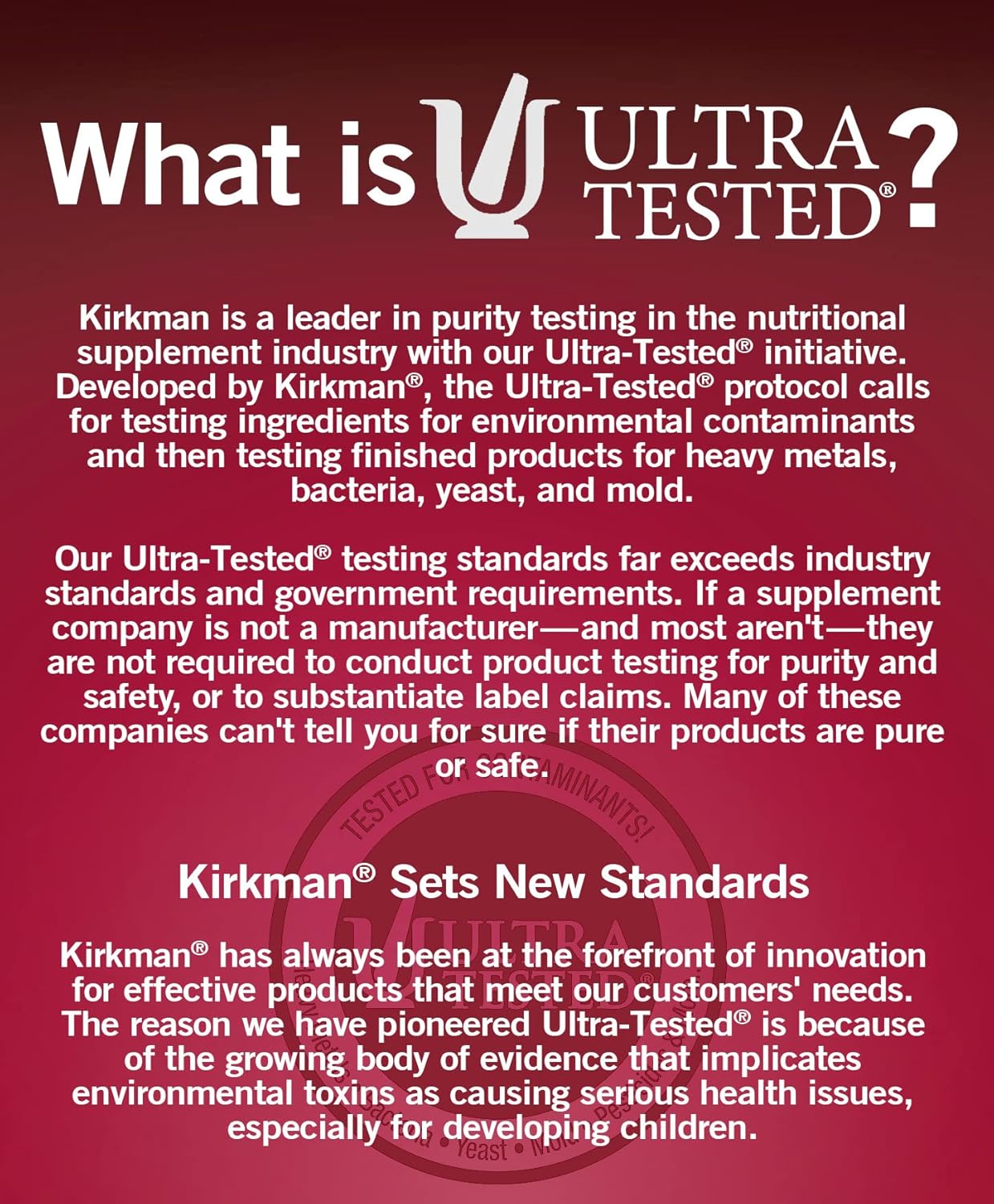 Kirkman Zinc Liquid 16 oz - New Formulation, Natural Raspberry Flavor, Free of Allergens
