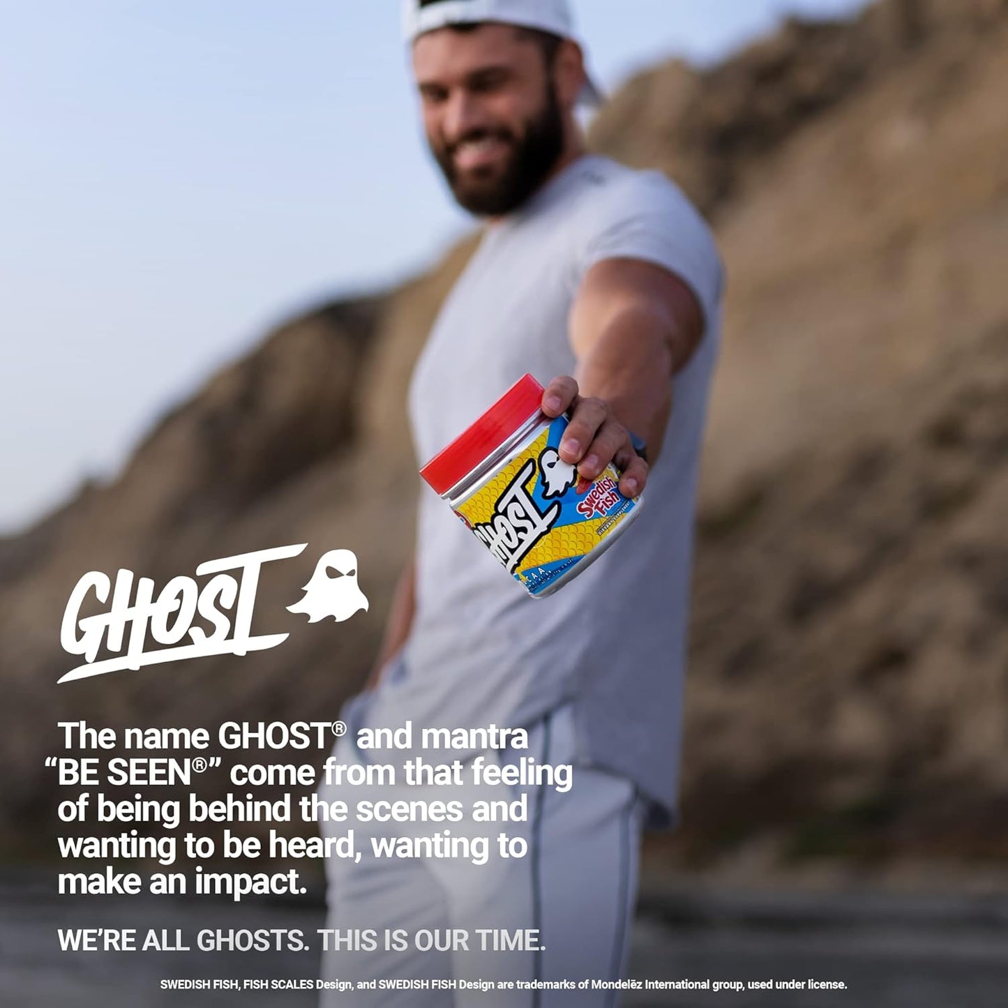 Kiwi Strawberry GHOST BCAA Powder: Sugar-Free Amino Acids Supplement - 30 Servings for Intra, Post & Pre Workout Recovery