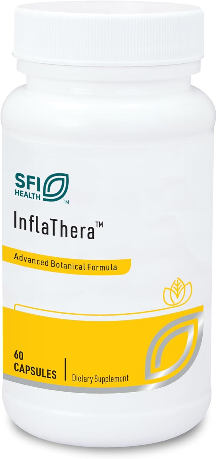 Klaire Labs Inflathera - Turmeric and Knotweed Phytonutrient Blend (60 Capsules)
