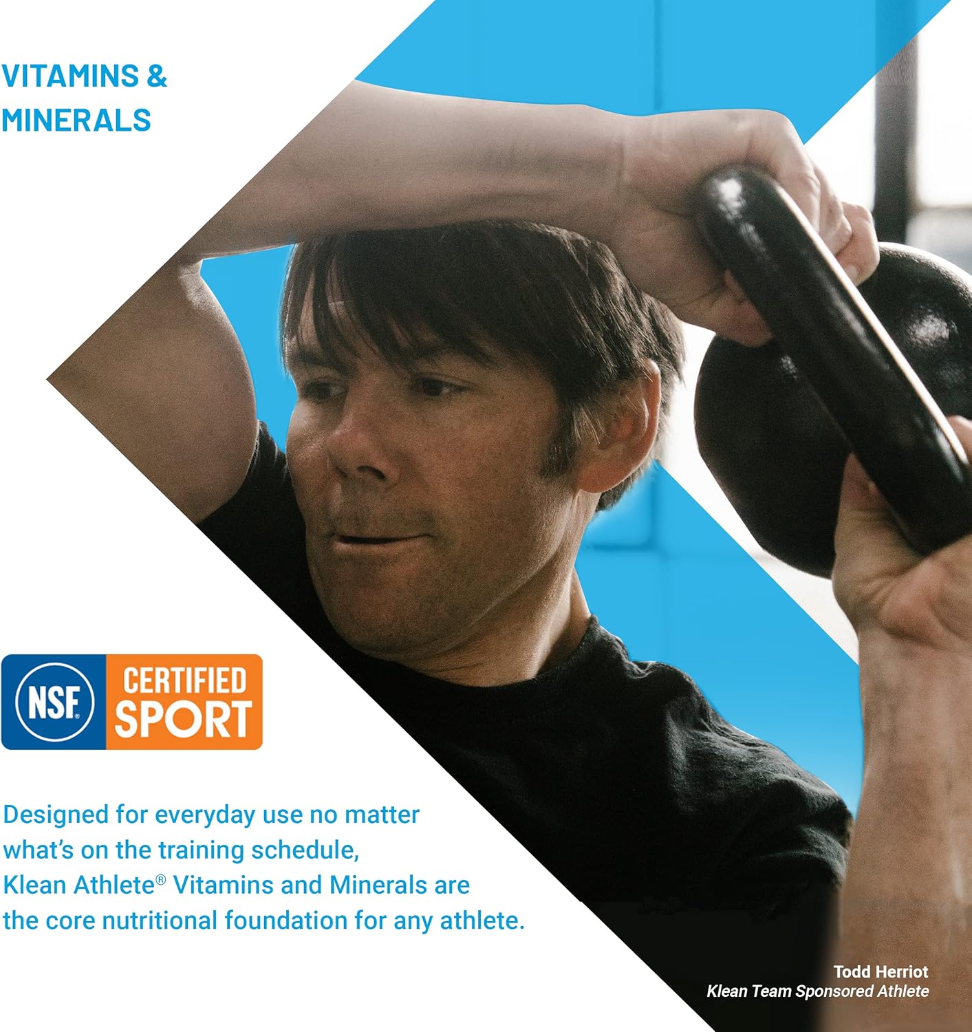 Klean ATHLETE Probiotic Capsules | Immune & Digestive Support | NSF Certified | 60 Vegetarian Capsules