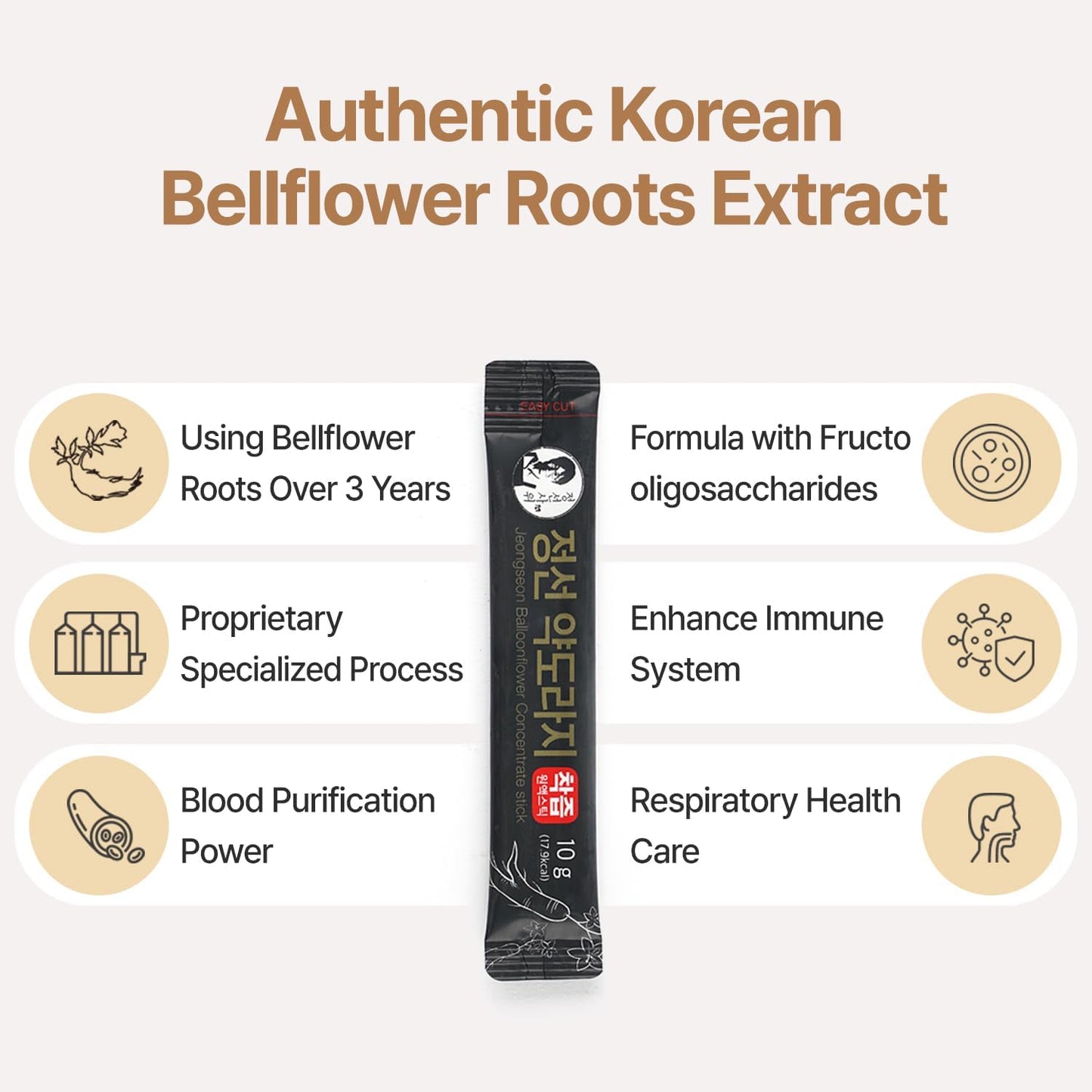 Korean Bellflower Roots Extract Syrup - 300g Concentrate Liquid Supplement