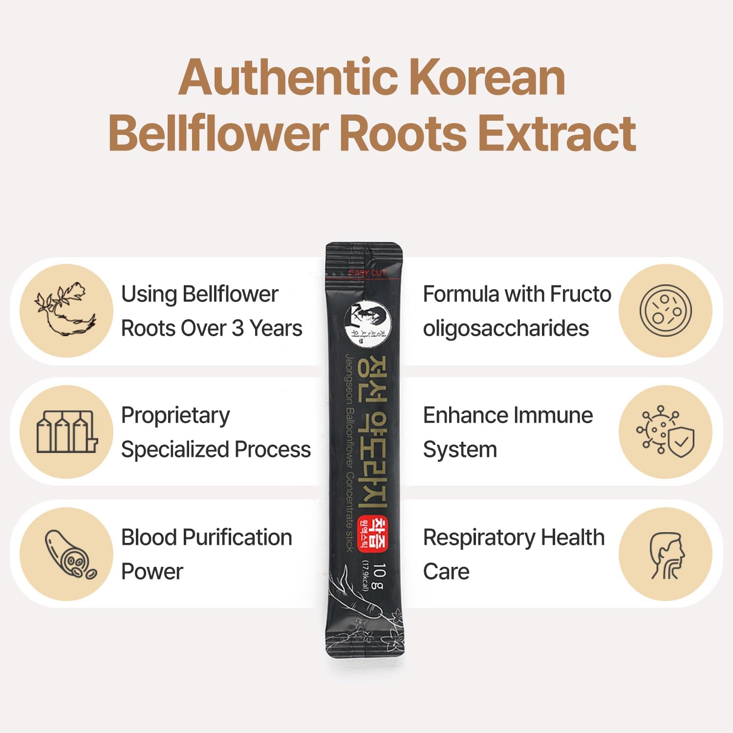 Korean Bellflower Roots Extract Syrup - 300g Concentrate Liquid Supplement