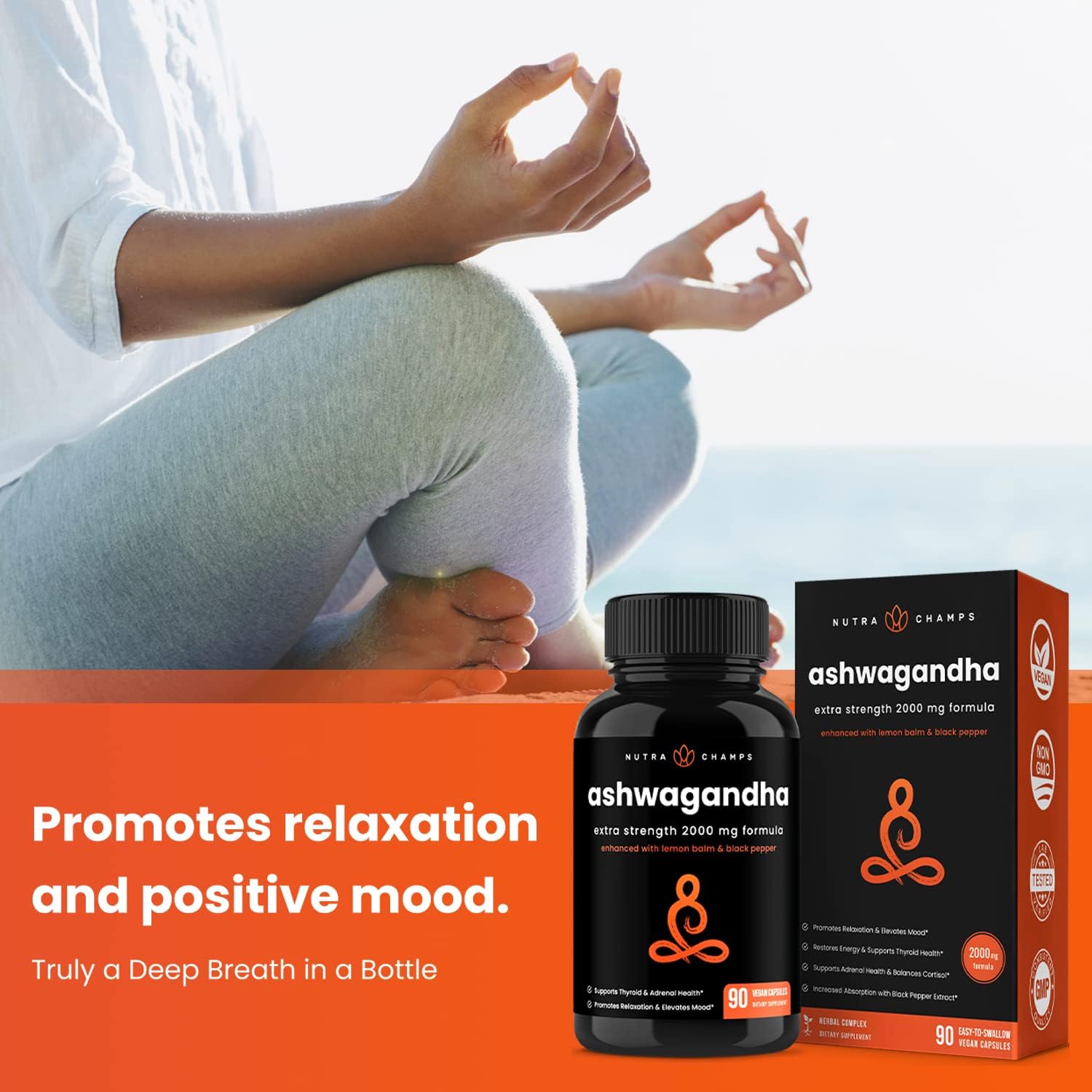 Korean Ginseng and Ashwagandha Capsules Bundle for Optimal Health
