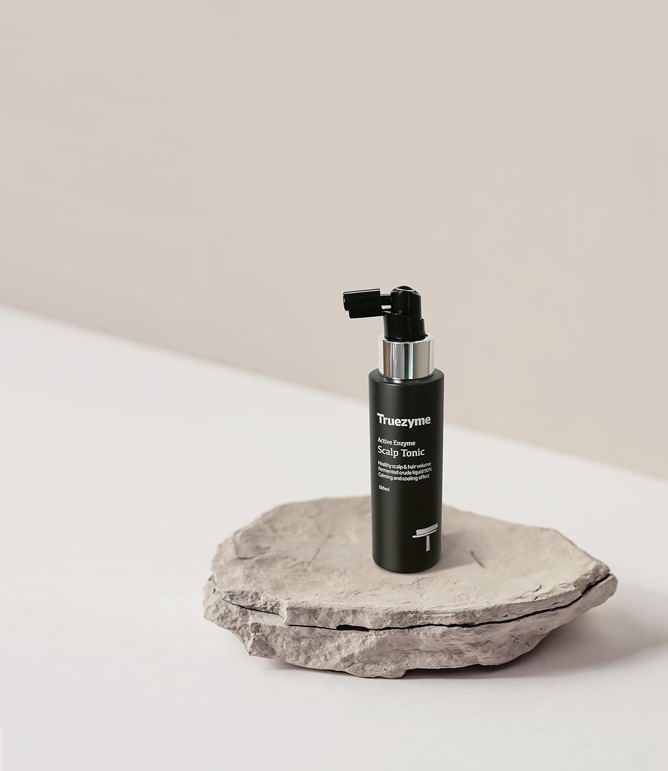 Korean Premium Haircare: truezyme Active Scalp Tonic 100ml | Fermented Botanical Extracts | Hypoallergenic Formula | No Chemicals