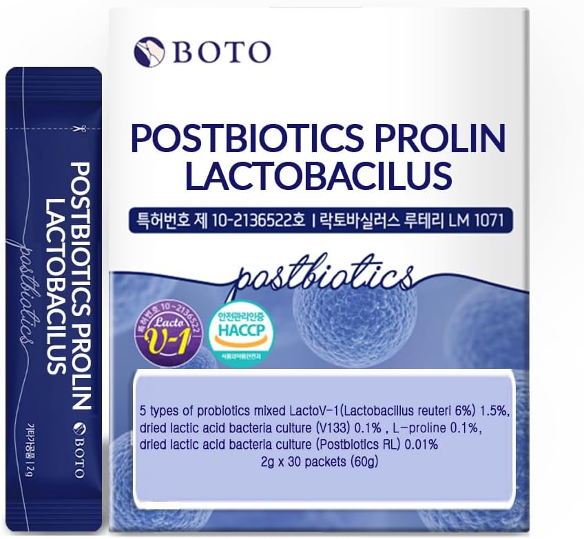 Korean Probiotics with Natural Prebiotics for Immunity Support - 30 Day Supply