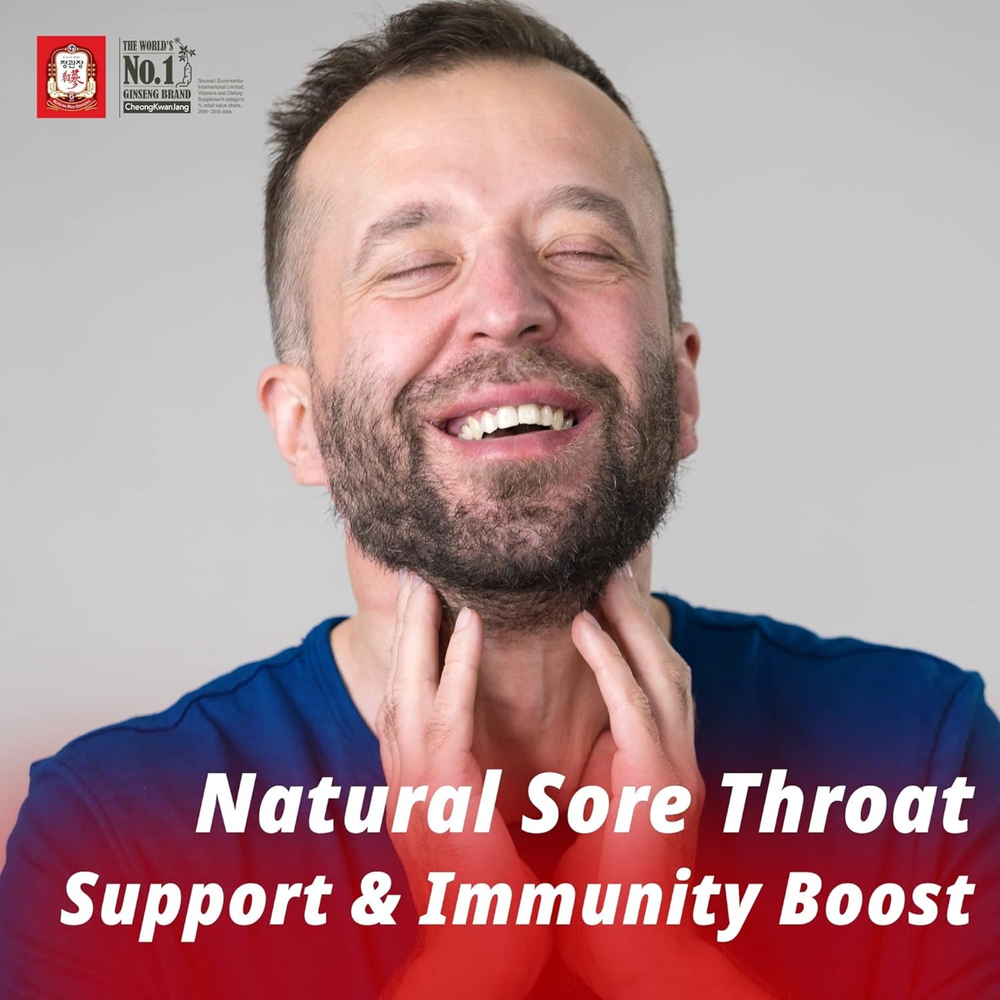 Korean Red Ginseng Bellflower Root Tonic for Throat Support by CheongKwanJang HongSam