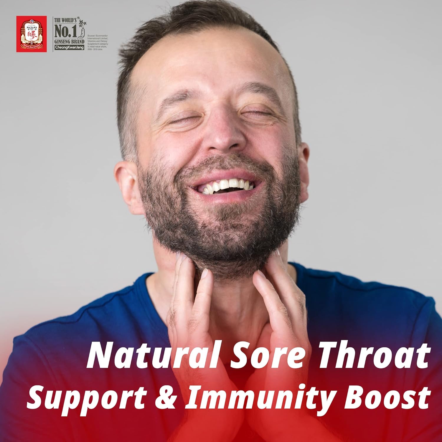 Korean Red Ginseng Bellflower Root Tonic for Throat Support by CheongKwanJang HongSam