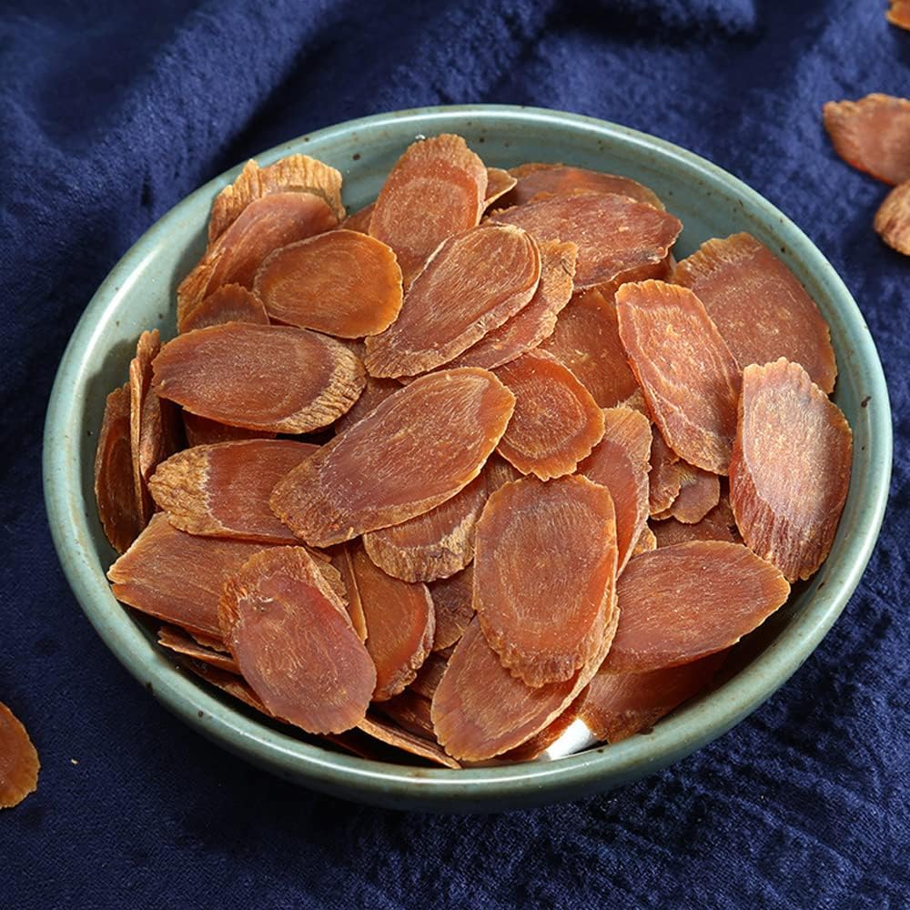 Korean Red Ginseng Slices - Premium 18 Years Dried Roots (500g/1.10 lbs)
