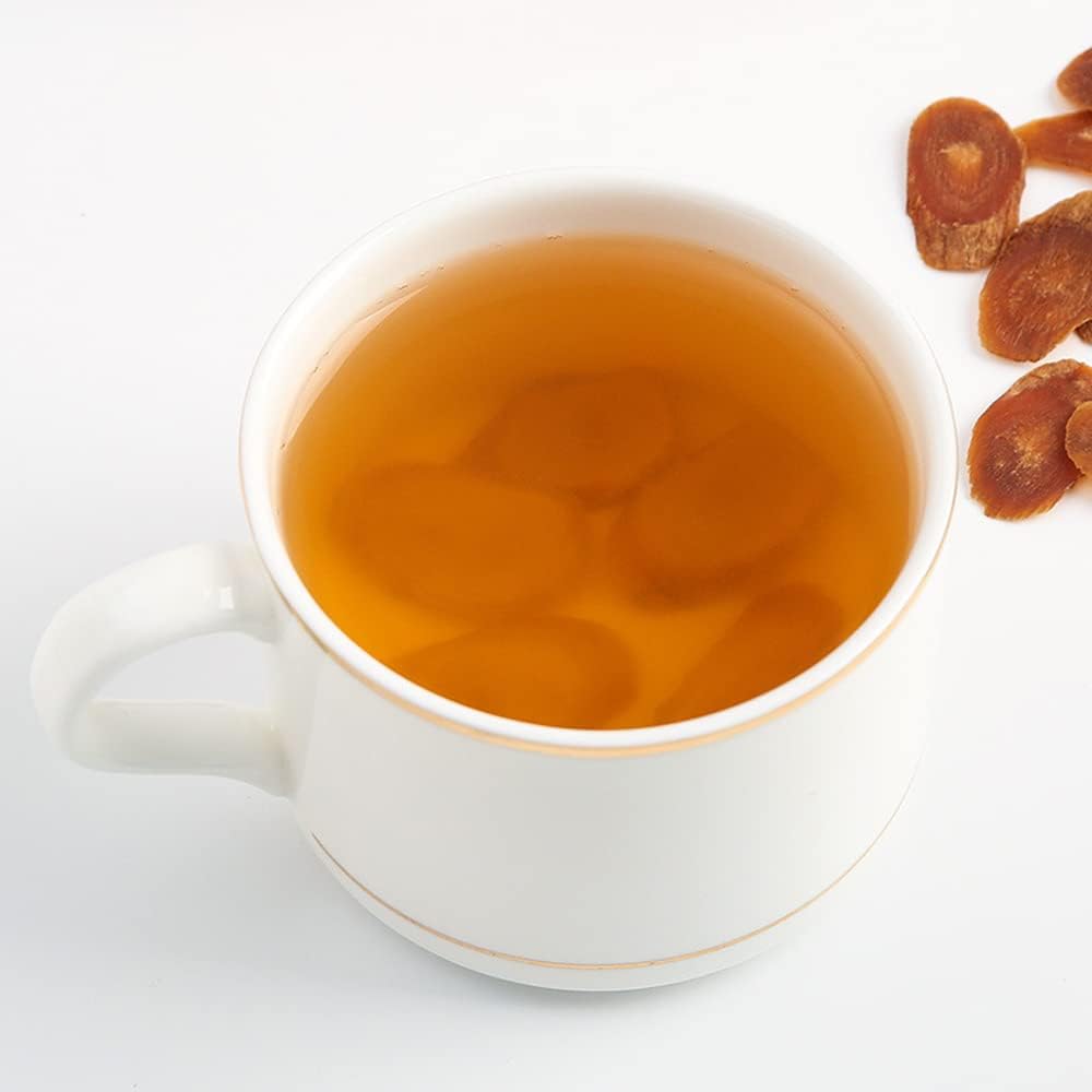 Korean Red Ginseng Slices - Premium 18 Years Dried Roots (500g/1.10 lbs)