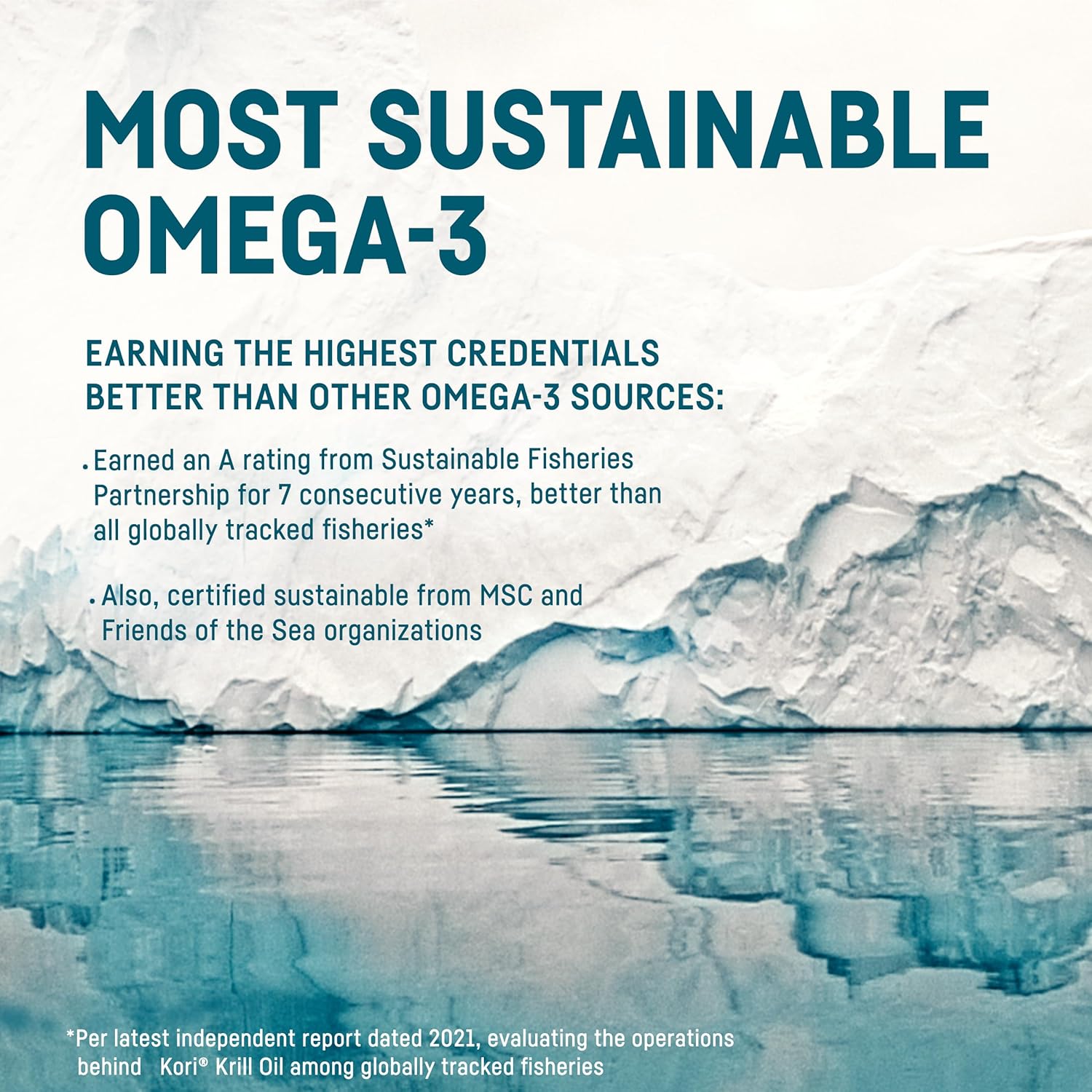 Kori Krill Stress & Body Adaptogen Supplement - Omega-3 & Ashwagandha for Heart, Brain, Eye, Joint Health - 240 Softgels