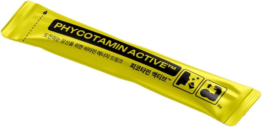 KOSMOS PEOPLE PHYCOTAMIN Multivitamin Powder Bundle - 3 x 8g Packets for Energy, Hydration, and Recovery - Daily Vitality and Fitness Support - 2 Packets Included