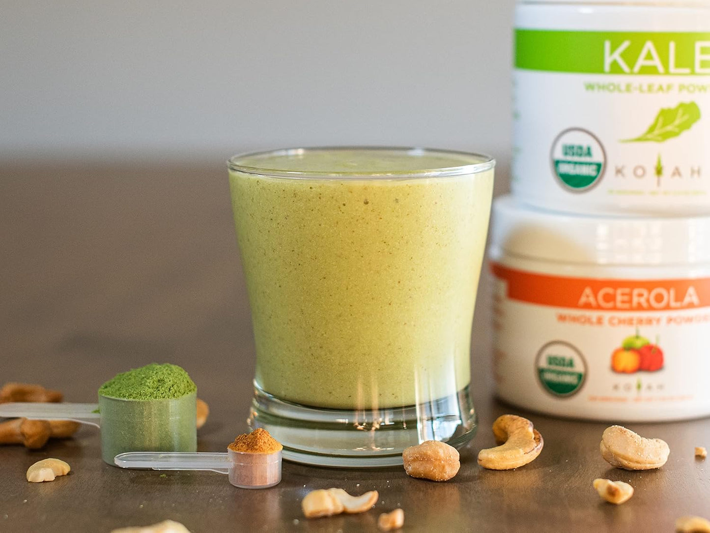 KOYAH Organic Acerola Powder: Freeze-Dried 500mg Vitamin C, Non-GMO Vegan Whole-Food Supplement - BoostGo Australia