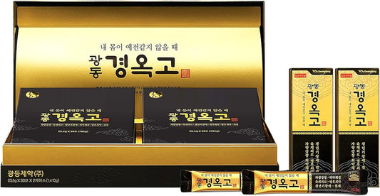 KWANGDONG Kyung Ok Ko Premium Korean Herbal Supplement - Natural Energy Booster for Men & Women 60P