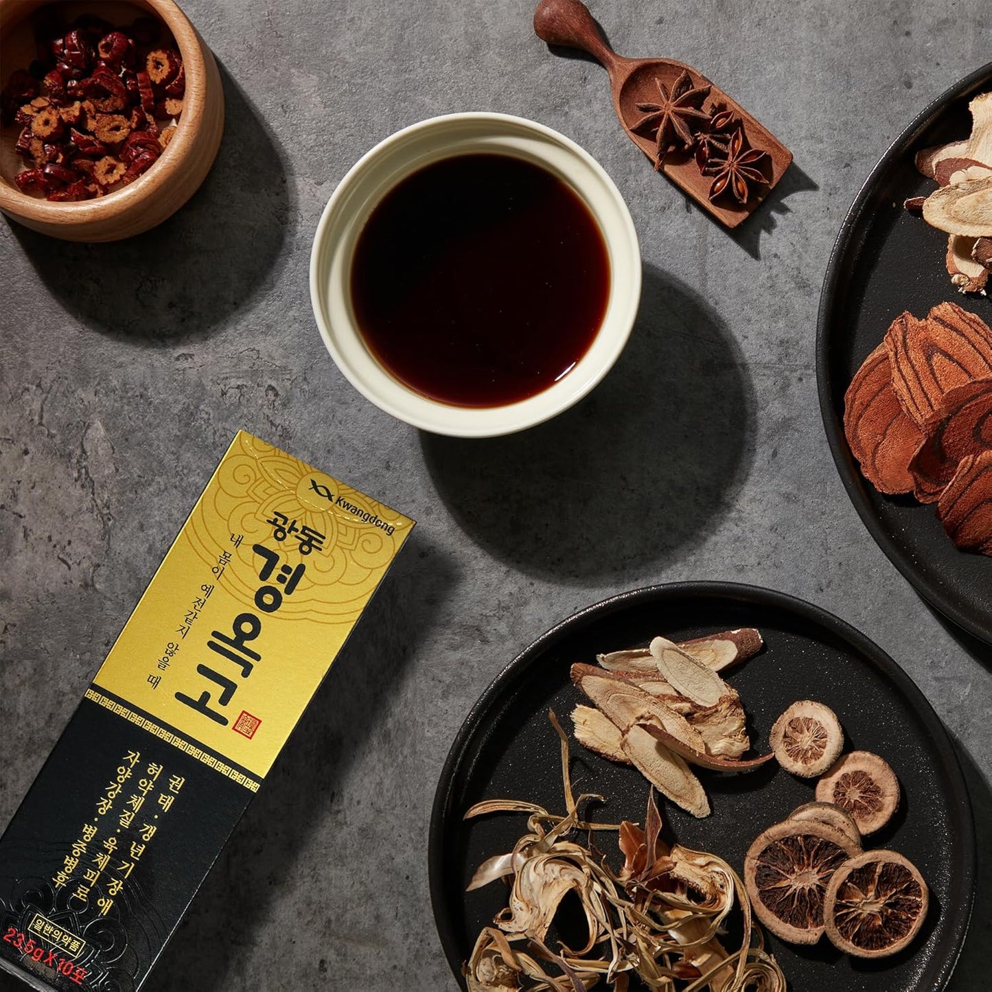 KWANGDONG Kyung Ok Ko Premium Korean Herbal Supplement - Natural Energy Booster for Men & Women 60P