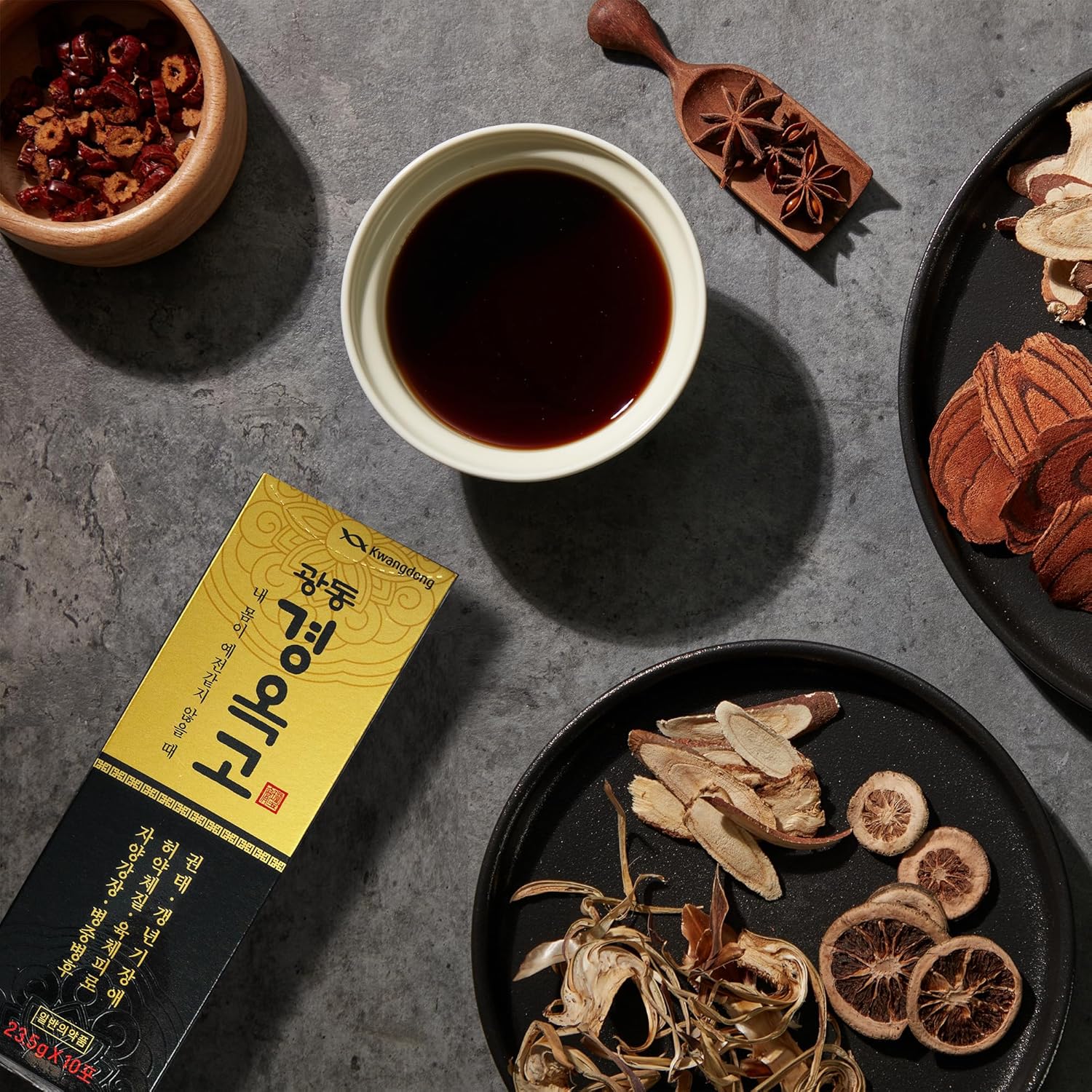 KWANGDONG Kyung Ok Ko Premium Korean Herbal Supplement - Natural Energy Booster for Men & Women 60P