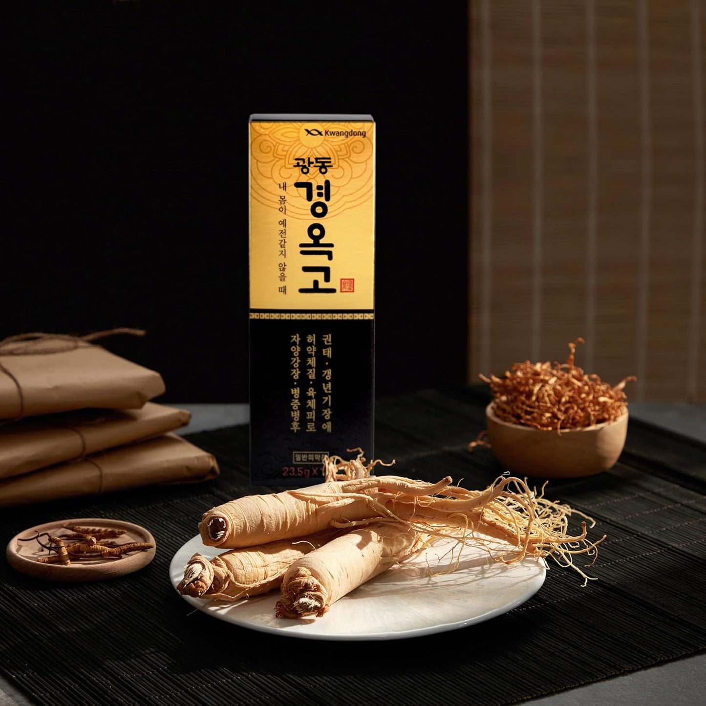 KWANGDONG Kyung Ok Ko Premium Korean Herbal Supplement - Natural Energy Booster for Men & Women 60P