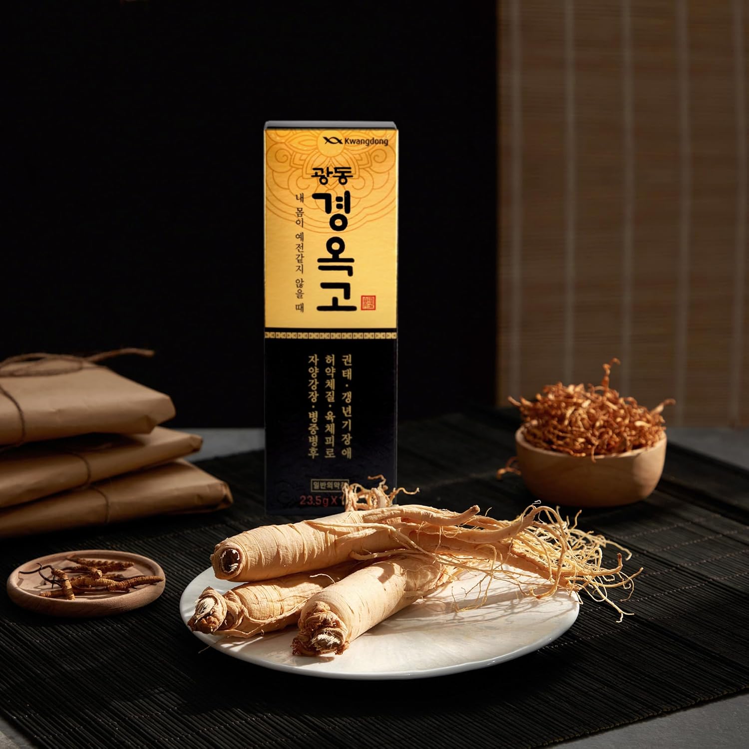 KWANGDONG Kyung Ok Ko Premium Korean Herbal Supplement - Natural Energy Booster for Men & Women 60P