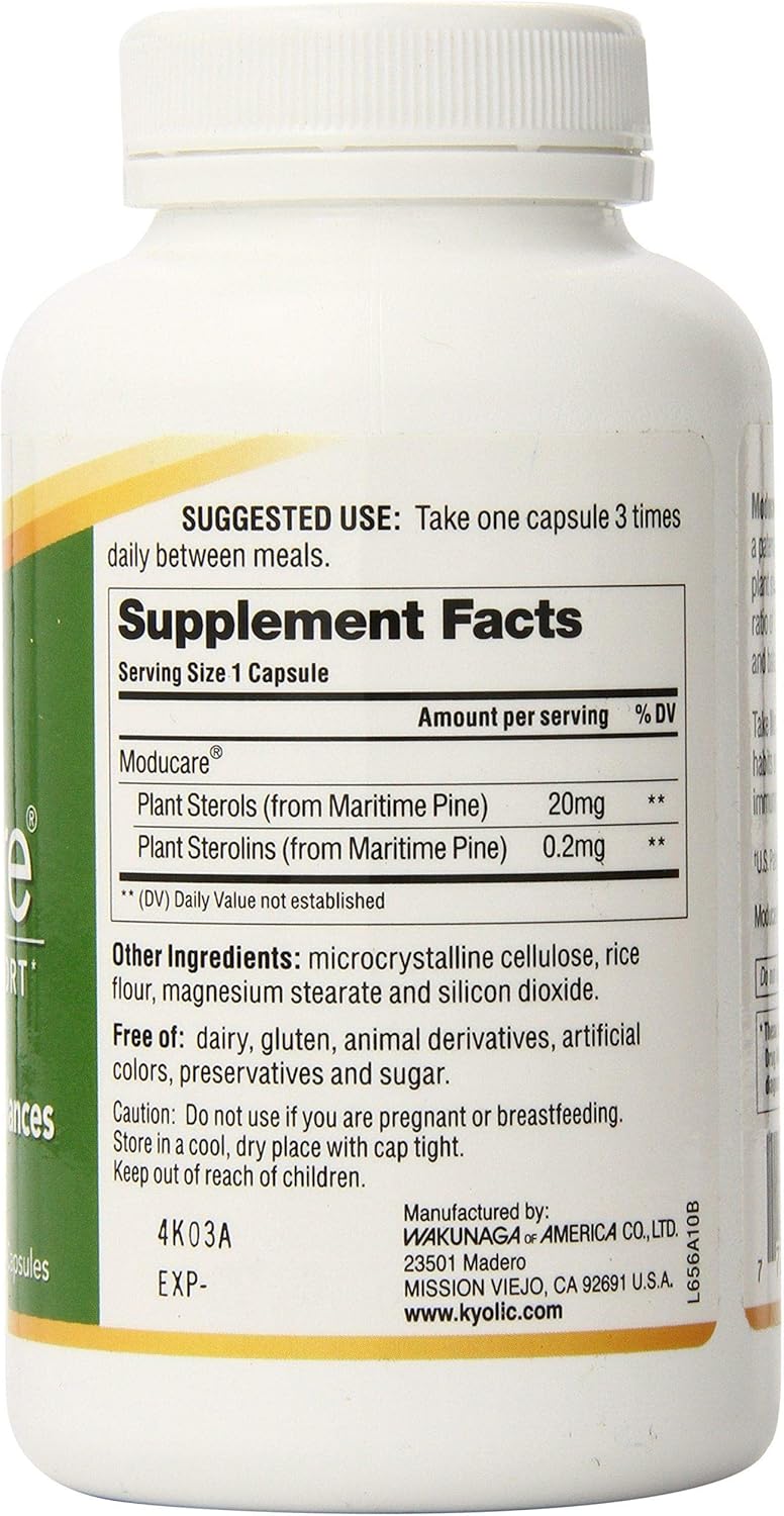 Kyolic Moducare Vegetarian Capsules - 180 Count