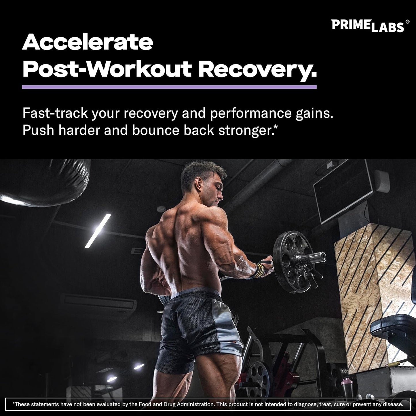 L-Glutamine Capsules 600mg - Promotes Strength, Muscle Recovery, Immune Support, Gut Health - Amino Acid Supplement for Men and Women - 180 Count